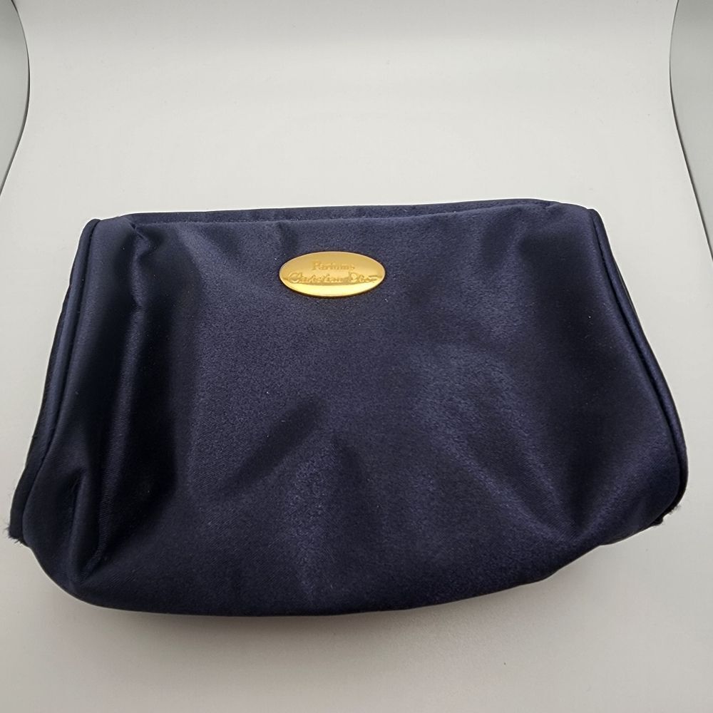 Parfums Christian Dior Navy Blue Cosmetics Travel Bag